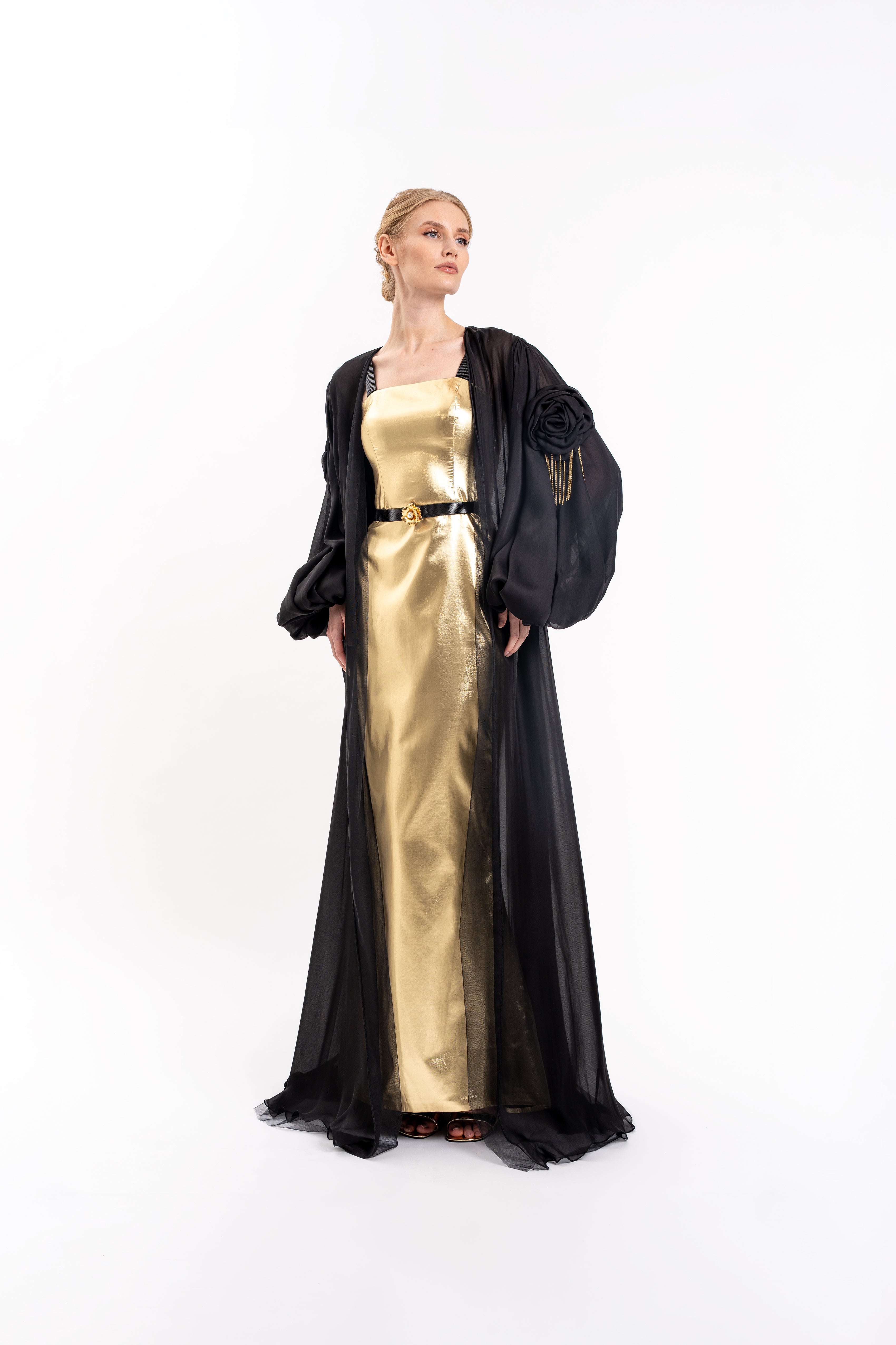 Look 13 - Liquid Gold Mermaid Dress