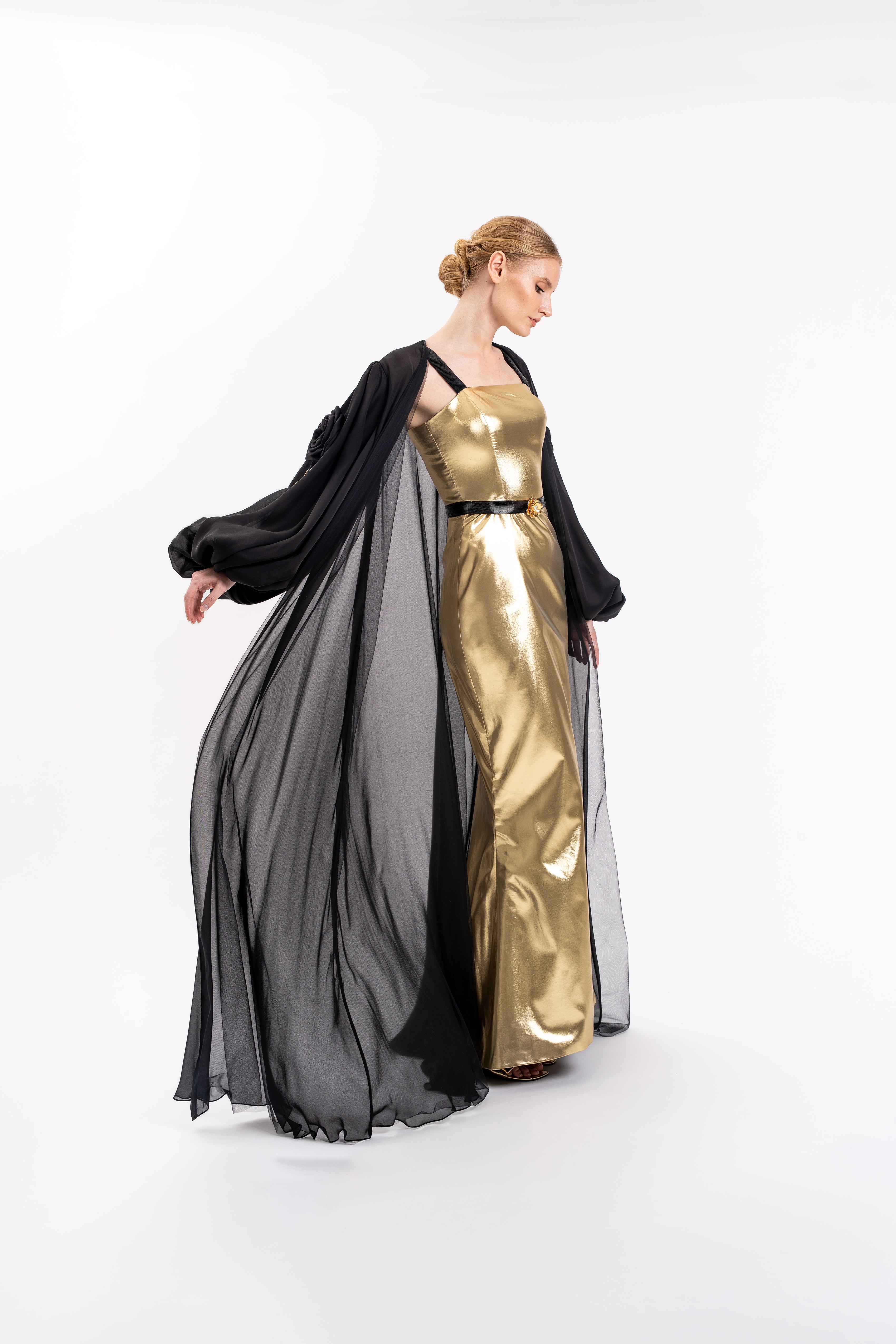 Look 13 - Liquid Gold Mermaid Dress