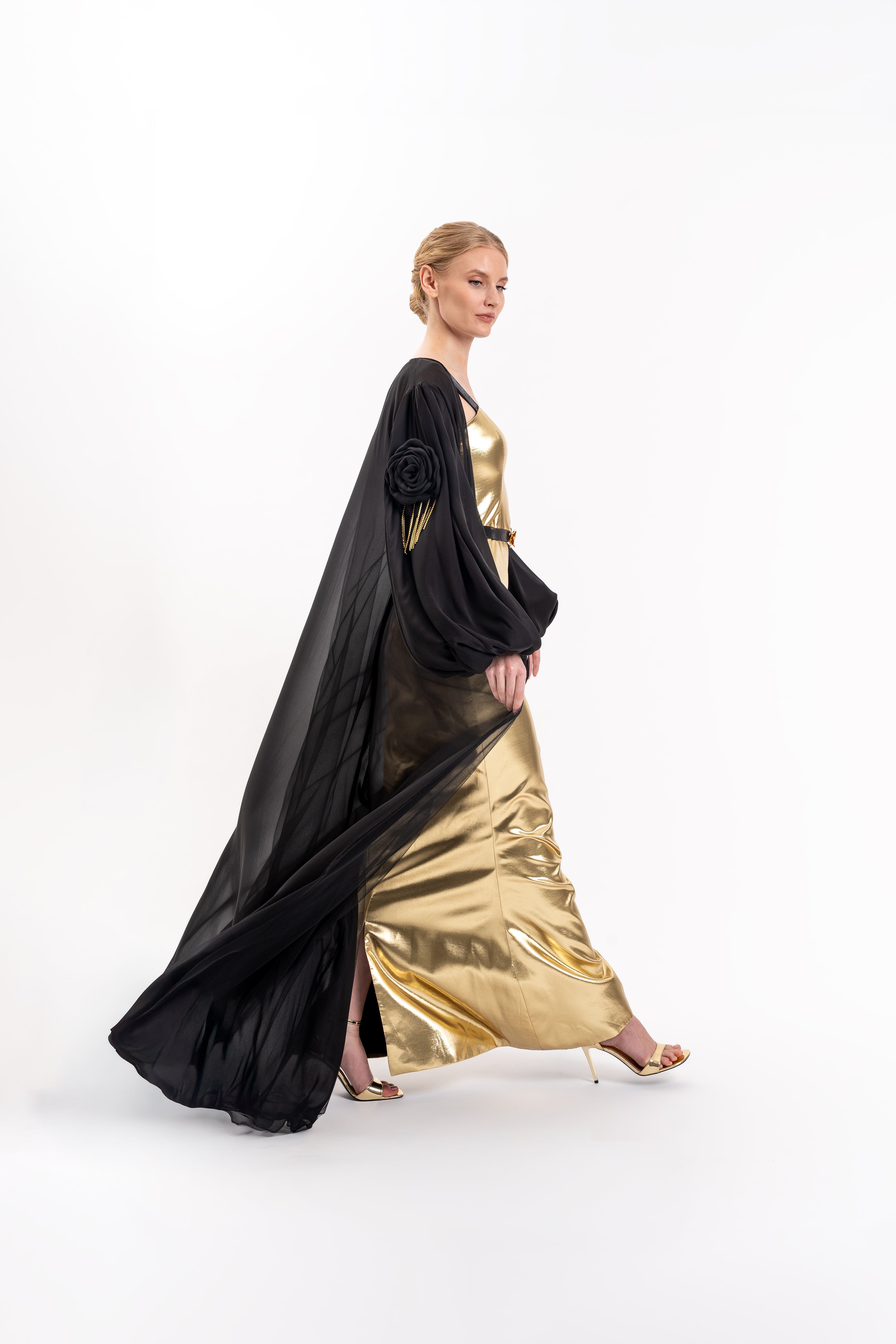 Look 13 - Liquid Gold Mermaid Dress